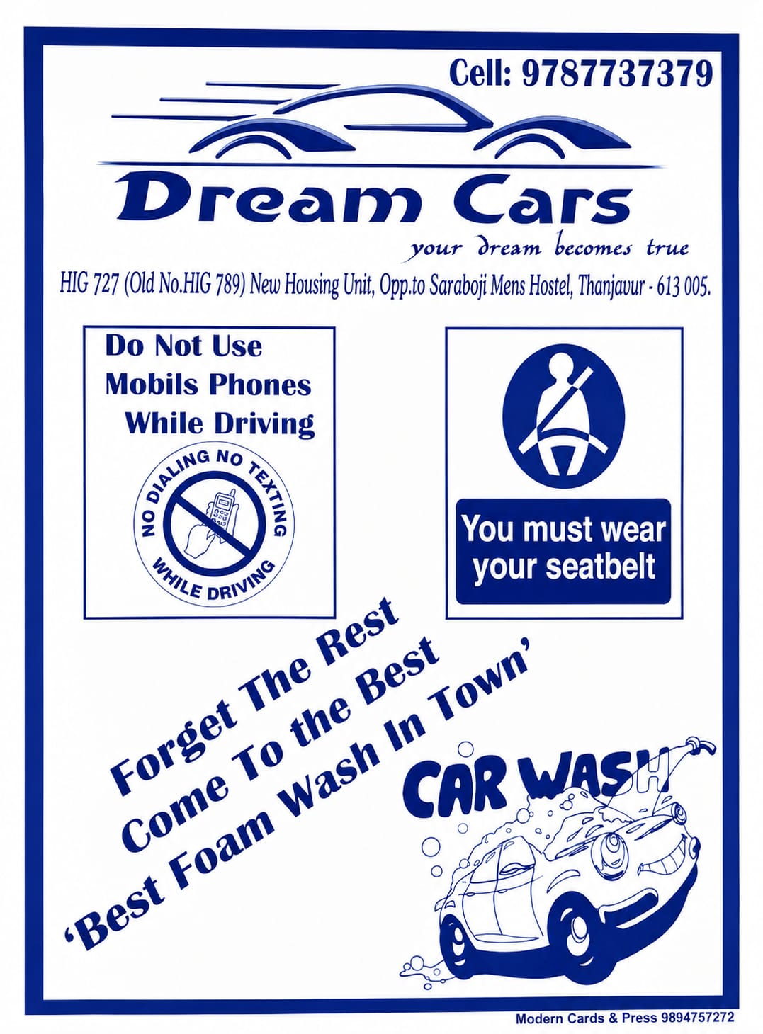 89 34. Car Foot Wear - Image 1