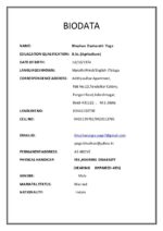 58. Bio Data - Image 3