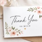 44. Thanks Card
