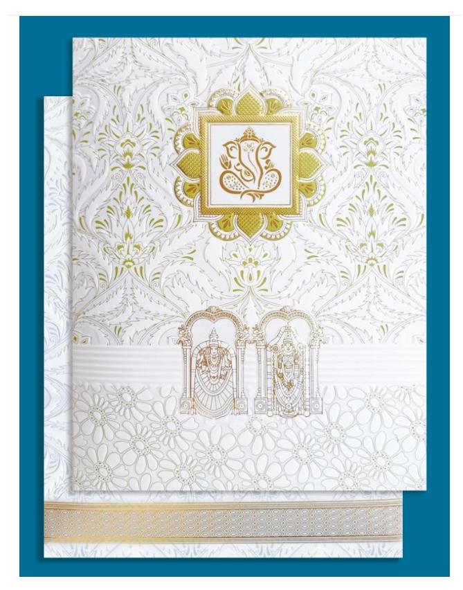 4 Grey (Radha - 9052 - Vinayagar Thirupathy Green) - Image 1