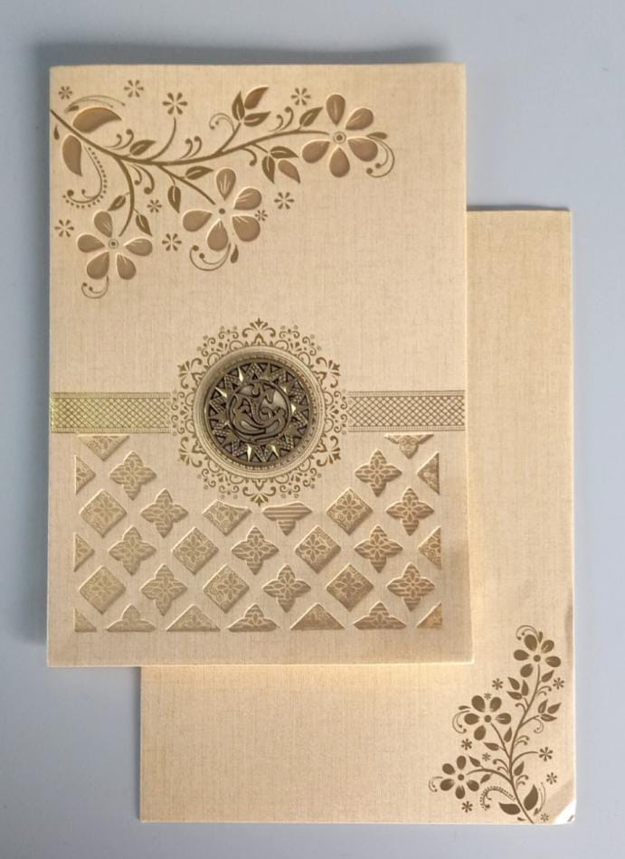 9 Grey (Akash -5463 Cream Set) - Image 1